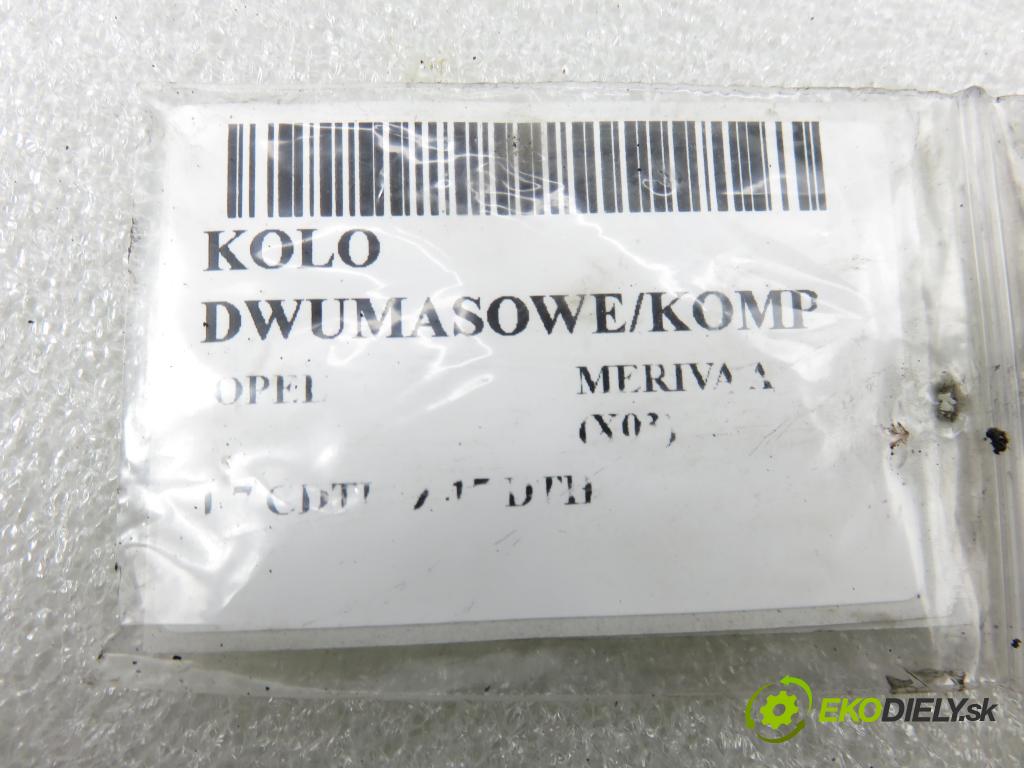 OPEL MERIVA A nadwozie wielkoprzestrzenne (MPV) (X03) HB 2004 74,00 1.7 CDTI 100 - Z 17 DTH 1686,00 Koleso dvojvrstvové 415025610 ; 323058610 ; 123045010