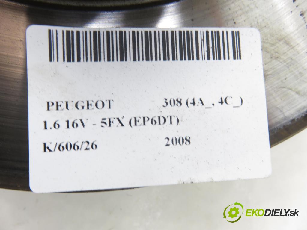 PEUGEOT 308 (4A_, 4C_) HB 2008 110,00 1.6 THP 150 - 5FX (EP6DT) 1598,00 Lamela kotúč brzdová zadné