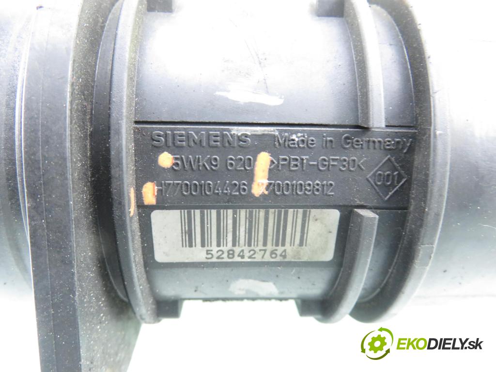 RENAULT SCENIC II (JM0/1_) MINIVAN 2003 88,00 1.9 dCi 120 - F9Q 812 1870,00 váha vzduchu vzduchu 5WK9620 ; H7700104426