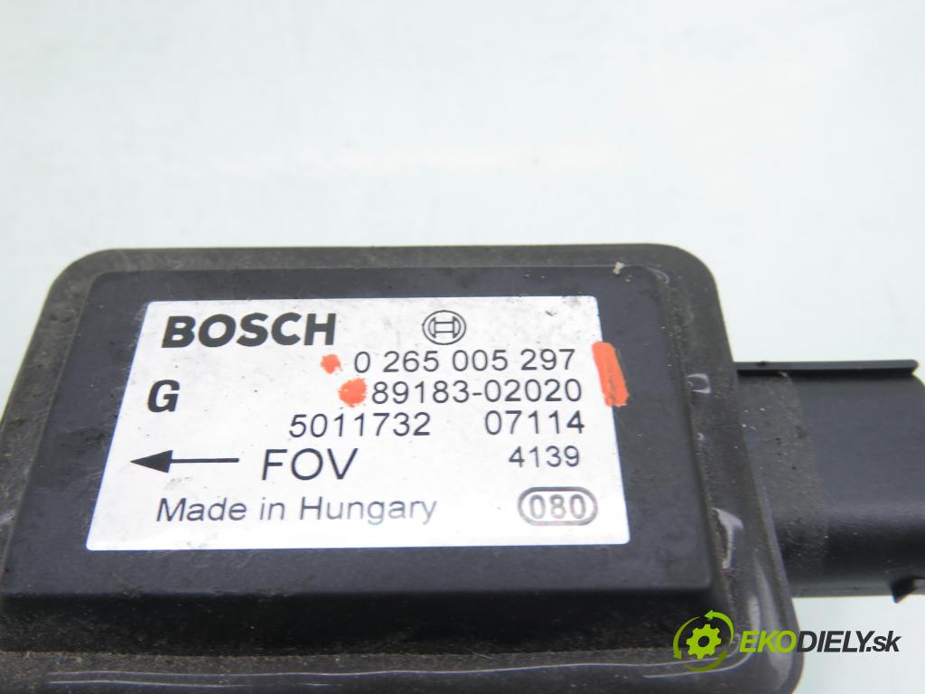 TOYOTA COROLLA Verso (ZER_, ZZE12_, R1_) VAN 2007 95,00 1.8 (ZNR11_) 129 - 1ZZ-FE 1794,00 Snímač ESP 0265005297 ; 8918302020