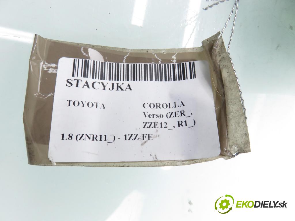 TOYOTA COROLLA Verso (ZER_, ZZE12_, R1_) VAN 2007 95,00 1.8 (ZNR11_) 129 - 1ZZ-FE 1794,00 spinačka 626399000 (Spínacia skrinka)