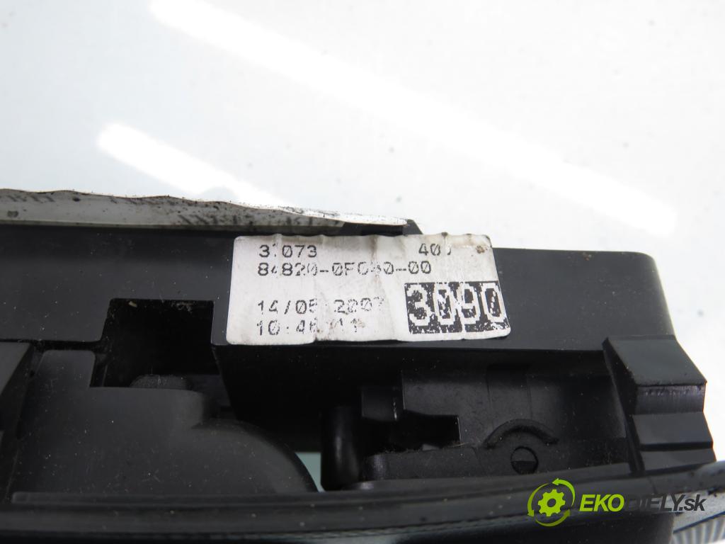 TOYOTA COROLLA Verso (ZER_, ZZE12_, R1_) VAN 2007 95,00 1.8 (ZNR11_) 129 - 1ZZ-FE 1794,00 Panel ovládania okien 848200F030