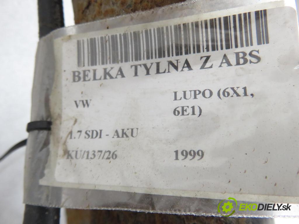 VW LUPO (6X1, 6E1) HB 1999 44,00 1.7 SDI - AKU 1716,00 Výstuha zadná