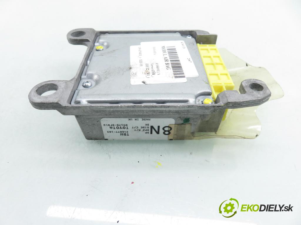 TOYOTA COROLLA Verso (ZER_, ZZE12_, R1_) VAN 2007 95,00 1.8 (ZNR11_) 129 - 1ZZ-FE 1794,00 MODUL air BAG 891700F070 ; 216877103