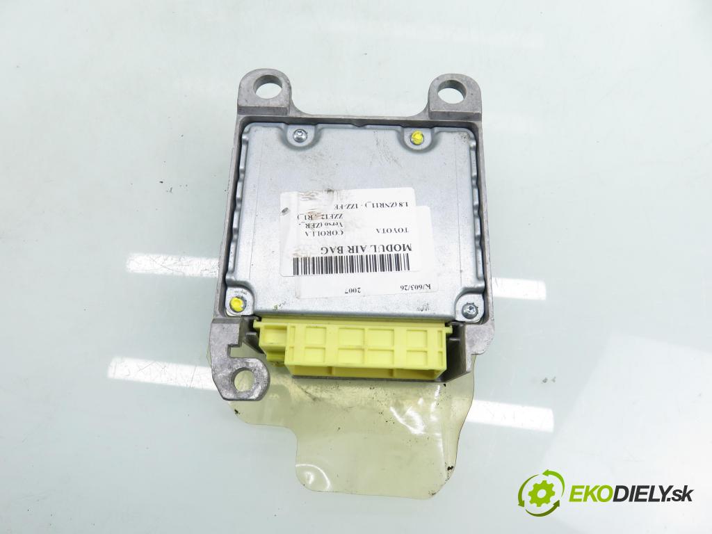 TOYOTA COROLLA Verso (ZER_, ZZE12_, R1_) VAN 2007 95,00 1.8 (ZNR11_) 129 - 1ZZ-FE 1794,00 MODUL air BAG 891700F070 ; 216877103