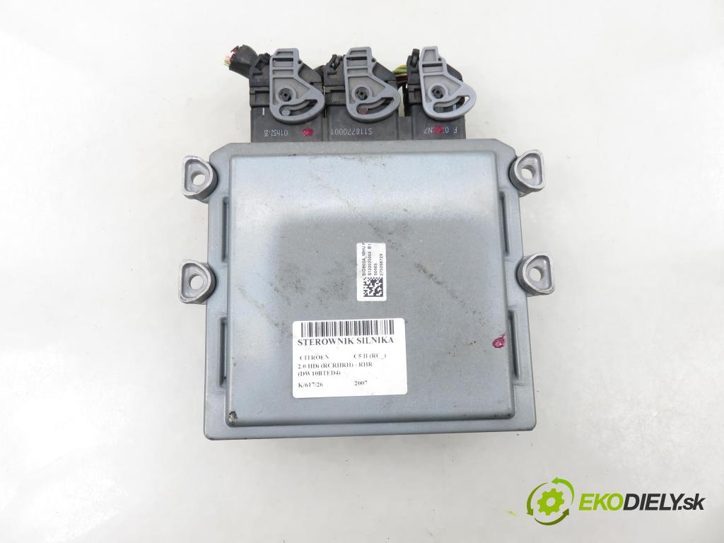 CITROEN C5 II (RC_) LIFTBACK 2007 100,00 2.0 HDi 136 - RHR (DW10BTED4) 1997,00 Riadiaca jednotka Motor 9662331580 ; 5WS4042BT ; 9655534080