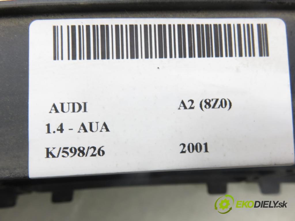 AUDI A2 (8Z0) HB 2001 55,00 1.4 - AUA 1390,00 Mriežky nárazníka MEDIAN: 8Z0807683D