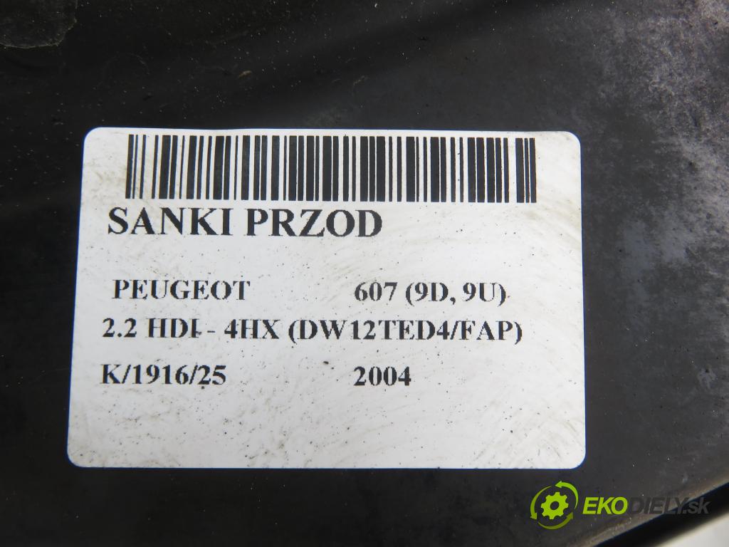 PEUGEOT 607 (9D, 9U) SEDAN 2004 98,00 2.2 HDI - 4HX (DW12TED4/FAP) 2179,00 predný