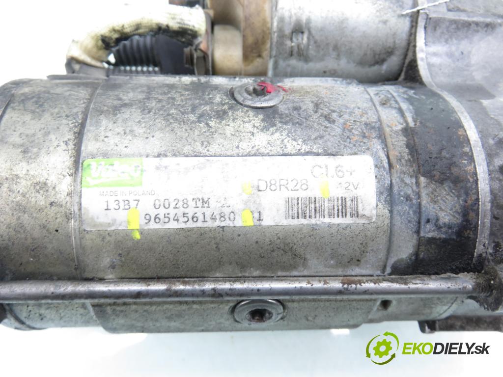 CITROEN C5 II (RC_) LIFTBACK 2007 100,00 2.0 HDi 136 - RHR (DW10BTED4) 1997,00 Štartér 9654561480 ; D8R28 (Štartér)