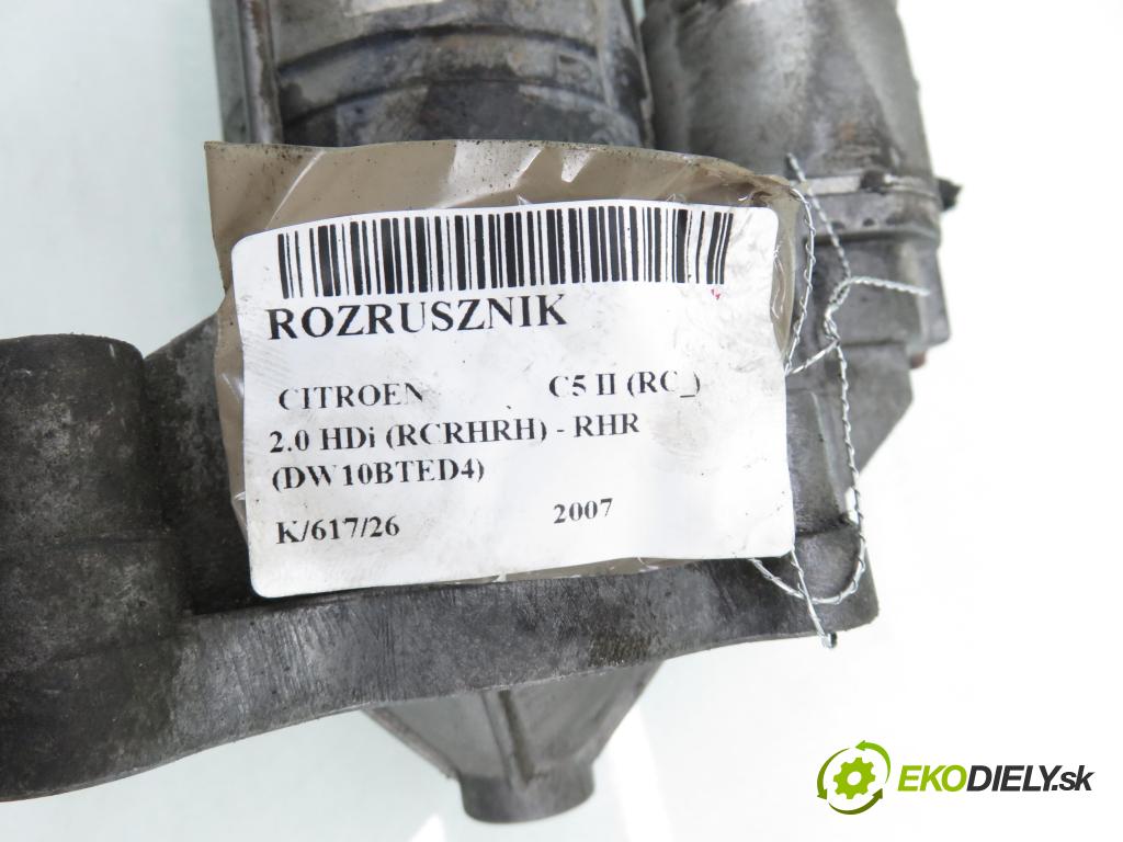 CITROEN C5 II (RC_) LIFTBACK 2007 100,00 2.0 HDi 136 - RHR (DW10BTED4) 1997,00 Štartér 9654561480 ; D8R28 (Štartér)