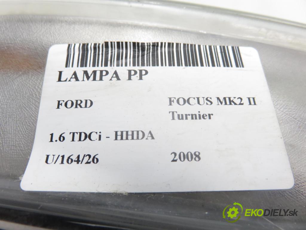 FORD FOCUS II Turnier (DA_, FFS, DS) KOMBI 2008 66,00 1.6 TDCI 90 1560,00 Svetlo PP 8M5113W029AD