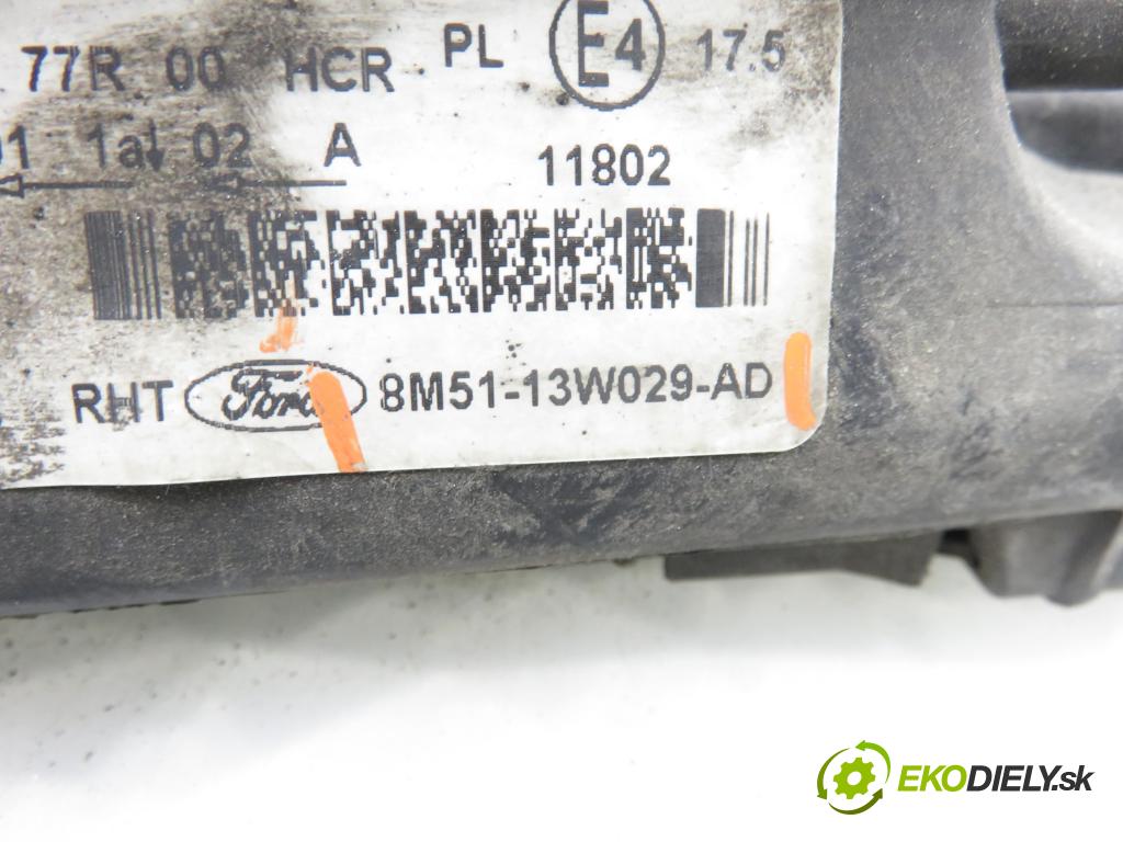 FORD FOCUS II Turnier (DA_, FFS, DS) KOMBI 2008 66,00 1.6 TDCI 90 1560,00 Svetlo PP 8M5113W029AD