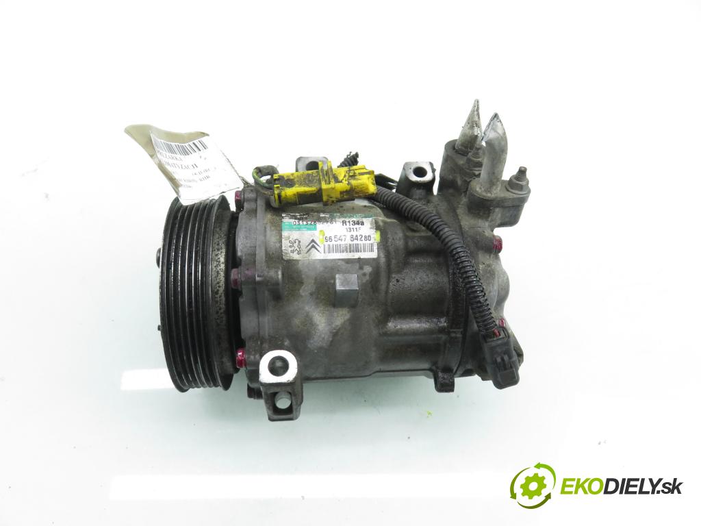 CITROEN C5 II (RC_) LIFTBACK 2007 100,00 2.0 HDi 136 - RHR (DW10BTED4) 1997,00 KOMPRESOR: klimatizácie 9654764280 (Kompresor klimatizácie)