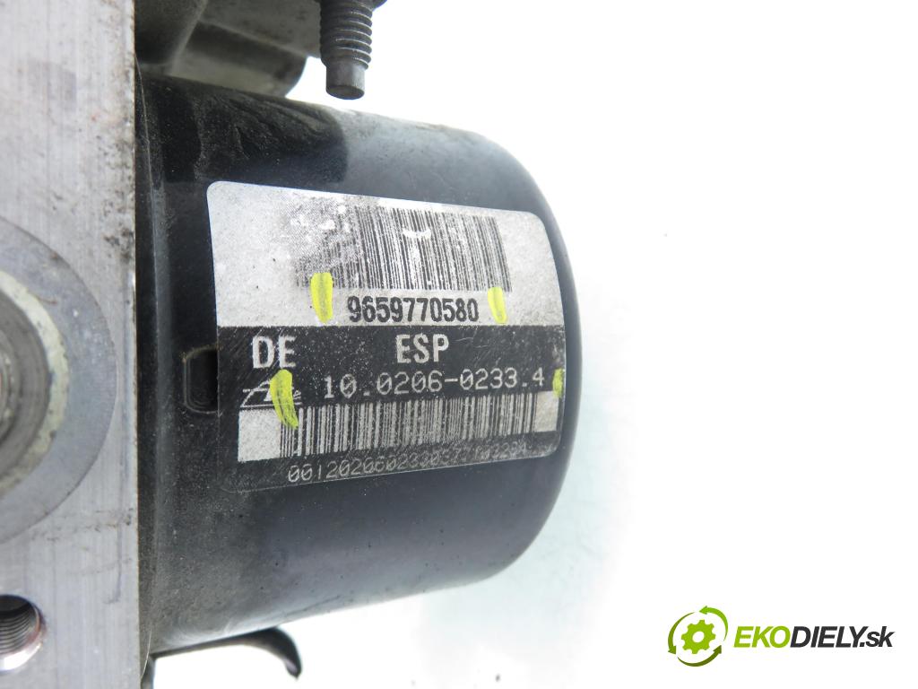 CITROEN C5 II (RC_) LIFTBACK 2007 100,00 2.0 HDi 136 - RHR (DW10BTED4) 1997,00 Pumpa ABS 10096011653 ; 9659770580 ; 10020602334 (Pumpa ABS)