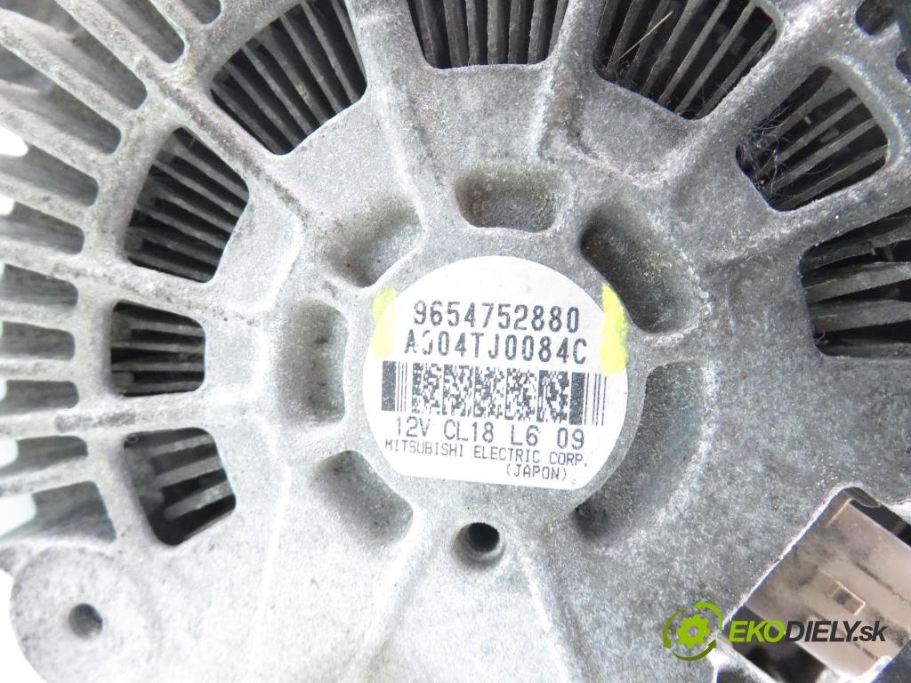 CITROEN C5 II (RC_) LIFTBACK 2007 100,00 2.0 HDi 136 - RHR (DW10BTED4) 1997,00 Alternátor A004TJ0084C ; 9654752880 (Alternátor)