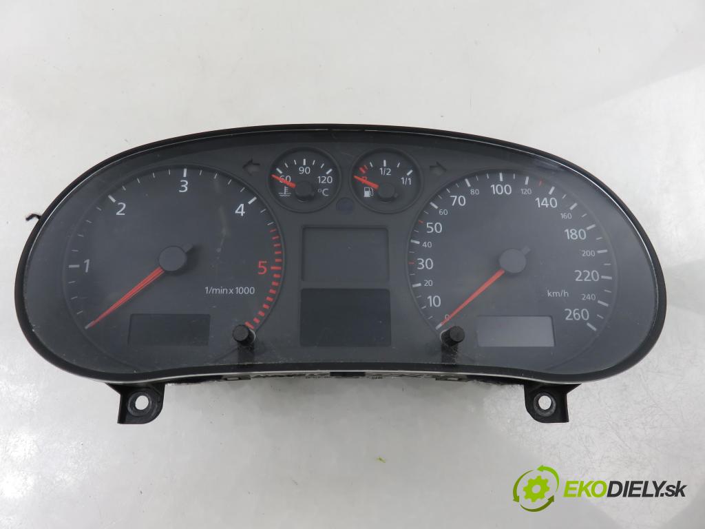 AUDI A3 (8L1) HB 2003 96,00 1.9 TDI PD 130 - ASZ 1896,00 Prístrojovka elektrický 8L0920900M