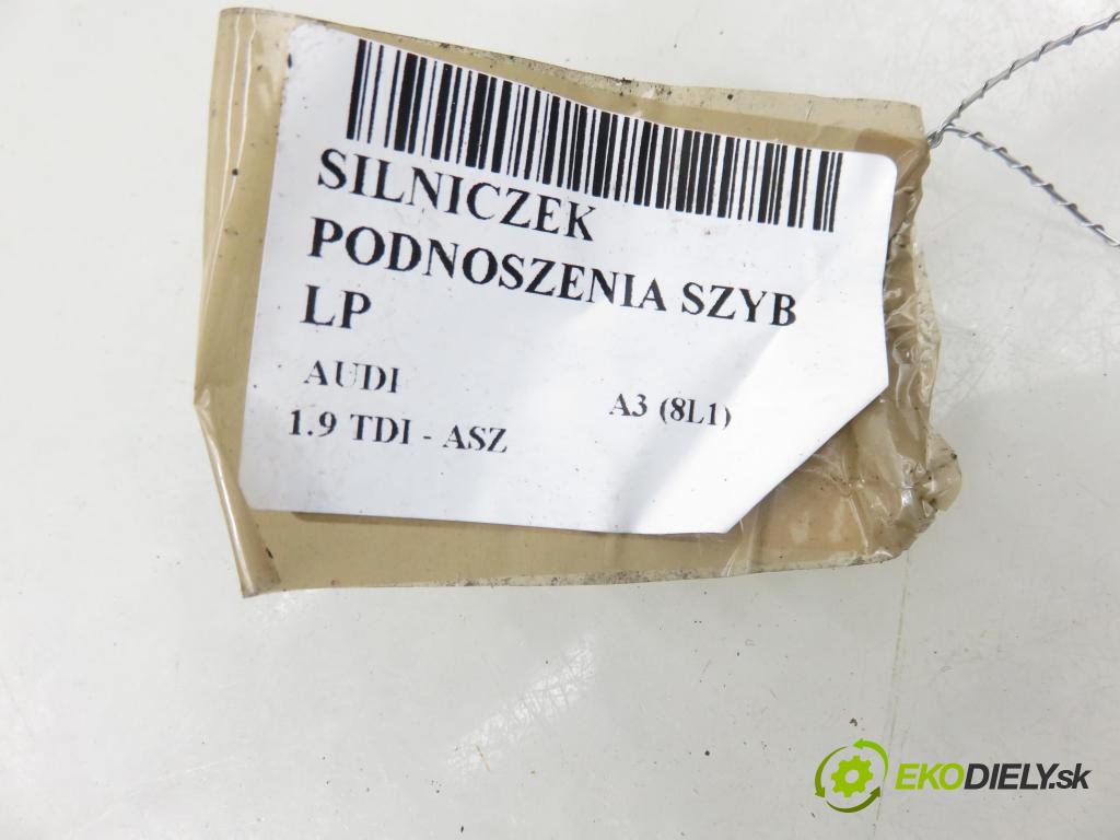 AUDI A3 (8L1) HB 2003 96,00 1.9 TDI PD 130 - ASZ 1896,00 Motorček sťahovania okien LP 8L4959801C