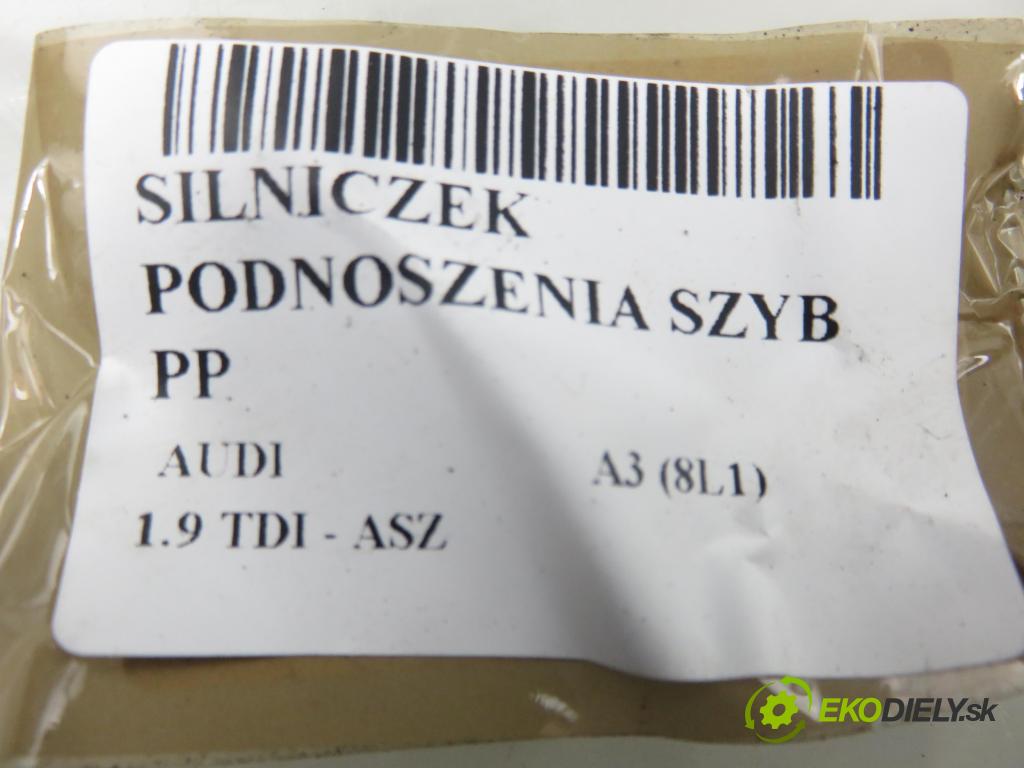 AUDI A3 (8L1) HB 2003 96,00 1.9 TDI PD 130 - ASZ 1896,00 Motorček sťahovania okien PP 8L4959802C
