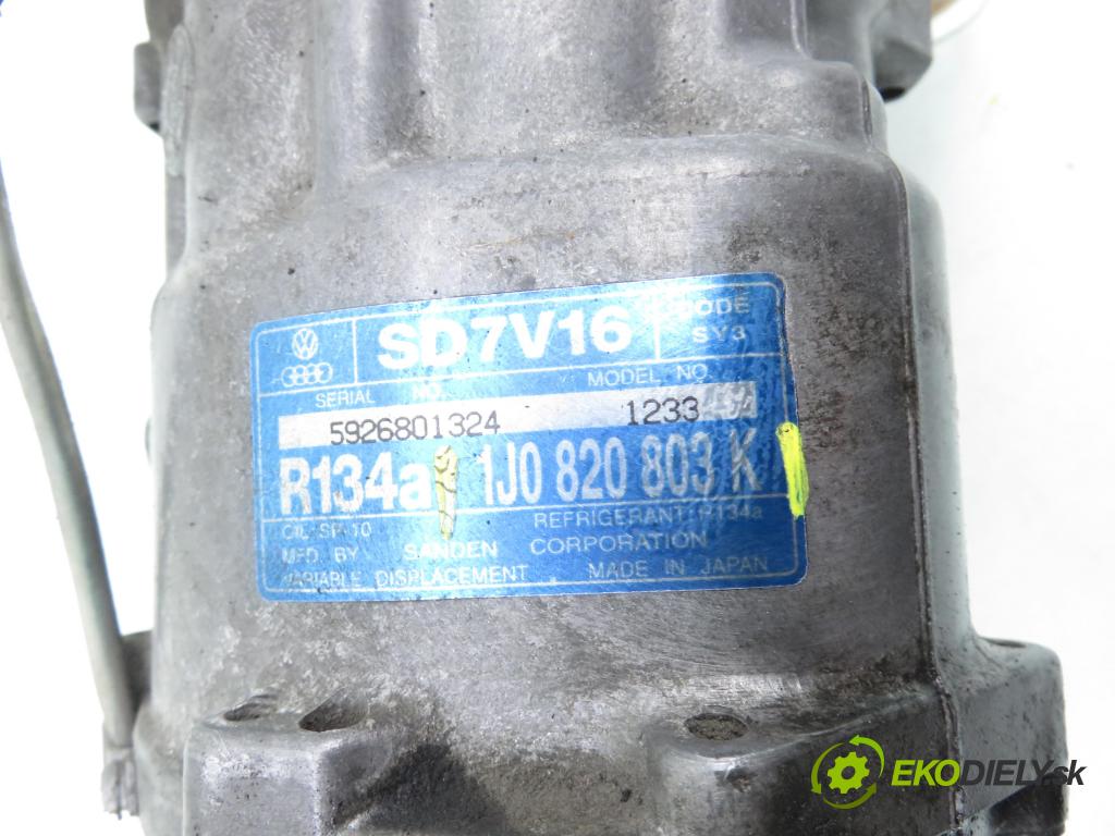 AUDI A3 (8L1) HB 2003 96,00 1.9 TDI PD 130 - ASZ 1896,00 KOMPRESOR: klimatizácie 1J0820803K (Kompresor klimatizácie)