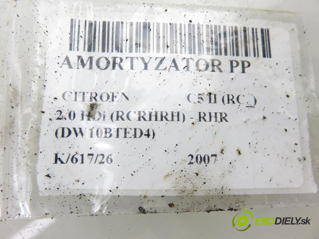 CITROEN C5 II (RC_) LIFTBACK 2007 100,00 2.0 HDi 136 - RHR (DW10BTED4) 1997,00 Tlmič PP