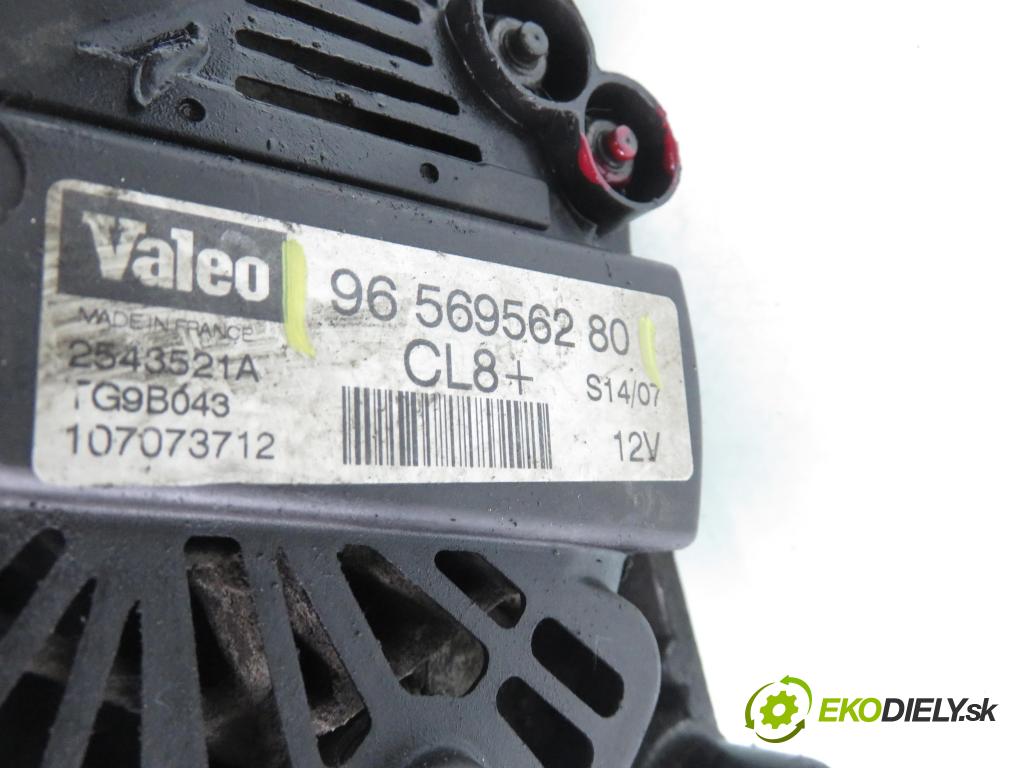PEUGEOT 307 (3A/C) HB 2005 65,00 1.4 16V - KFU (ET3J4) 1360,00 Alternátor 9656956280 (Alternátor)
