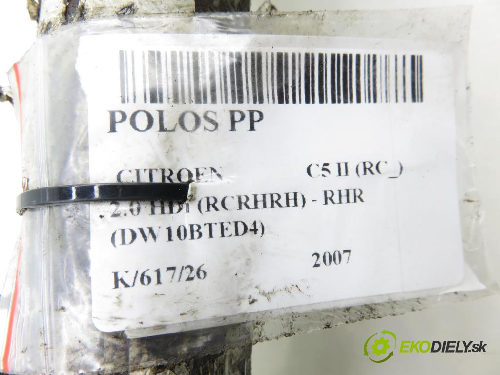 CITROEN C5 II (RC_) LIFTBACK 2007 100,00 2.0 HDi 136 - RHR (DW10BTED4) 1997,00 Poloos PP