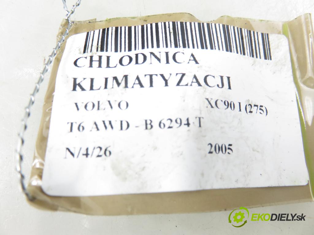 VOLVO XC90 I (275) SUV 2005 200,00 T6 AWD - B 6294 T 2922,00 chladič klimatizácie 30665562 (Chladič klimatizácie)