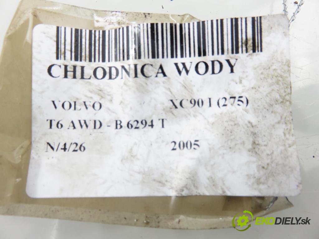 VOLVO XC90 I (275) SUV 2005 200,00 T6 AWD - B 6294 T 2922,00 chladič vody