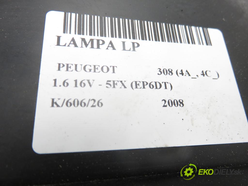 PEUGEOT 308 (4A_, 4C_) HB 2008 110,00 1.6 THP 150 - 5FX (EP6DT) 1598,00 Svetlo LP
