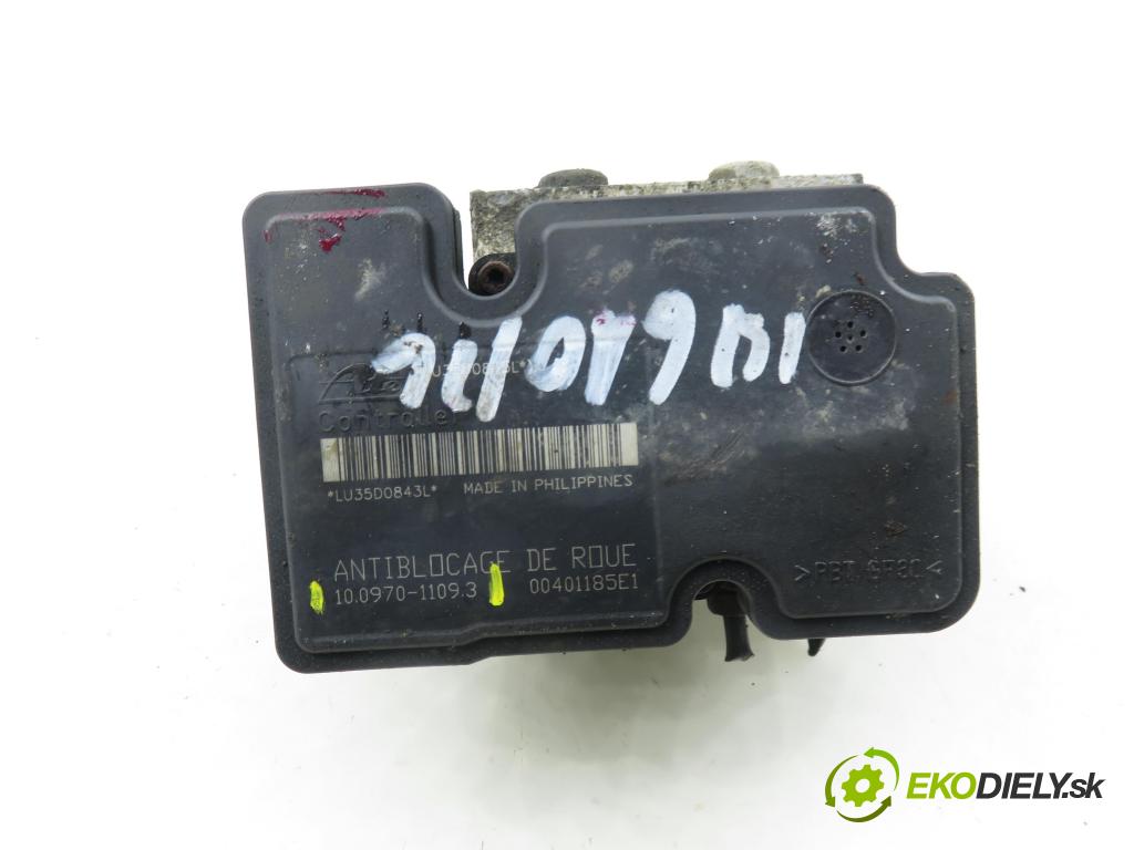 CITROEN C3 I (FC_) HB 2005 50,00 1.4 HDi - 8HZ (DV4TD) 1398,00 Pumpa ABS 10097011093 ; 9656493580 ; 10020700564 (Pumpa ABS)