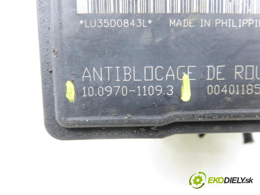 CITROEN C3 I (FC_) HB 2005 50,00 1.4 HDi - 8HZ (DV4TD) 1398,00 Pumpa ABS 10097011093 ; 9656493580 ; 10020700564 (Pumpa ABS)