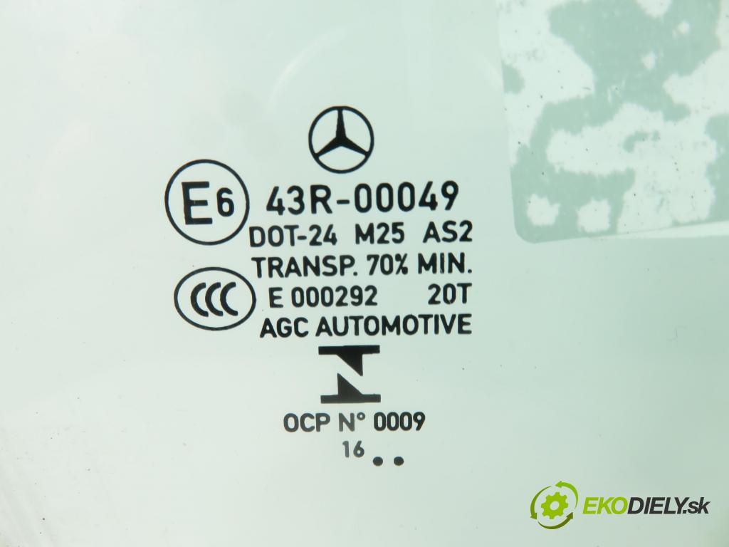 MERCEDES-BENZ KLASA A (W176) HB 2017 66,00 A 160 CDI / d (176.011) 90 - OM 607.951 1461,00 Okno PP