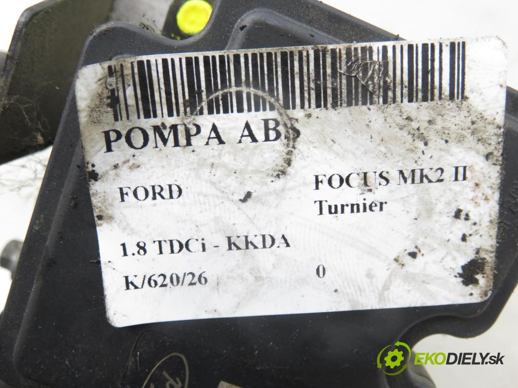 FORD FOCUS II Turnier (DA_, FFS, DS) KOMBI 2006 85,00 1.8 TDCi - KKDA 1753,00 Pumpa ABS 10097001243 ; 10020700714 ; 3M512M110JA (Pumpa ABS)