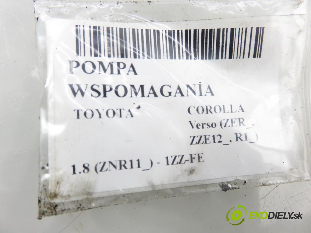 TOYOTA COROLLA Verso (ZER_, ZZE12_, R1_) VAN 2007 95,00 1.8 (ZNR11_) 129 - 1ZZ-FE 1794,00 Pumpa servočerpadlo  (Servočerpadlo)