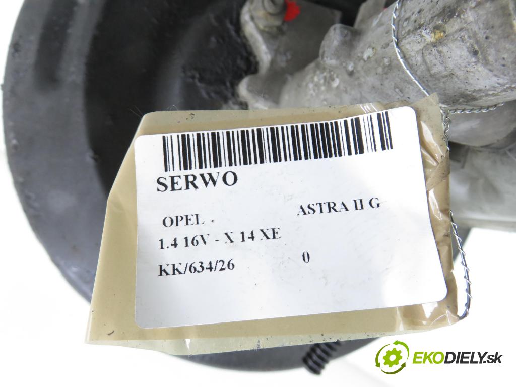 OPEL ASTRA G sedan (T98) SEDAN 1999 66,00 1.4 16V - X 14 XE 1389,00 Posilovač 90498034MC (Servočerpadlo)