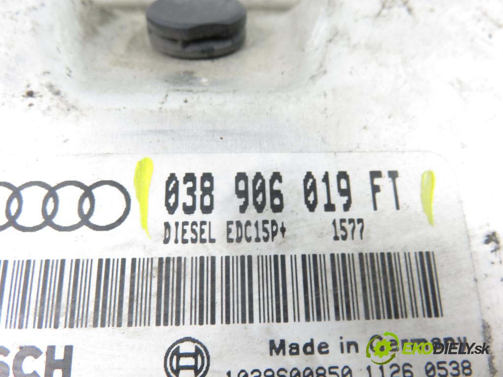 AUDI A3 (8L1) HB 2003 96,00 1.9 TDI PD 130 - ASZ 1896,00 Riadiaca jednotka Motor 038906019FT ; 0281010981