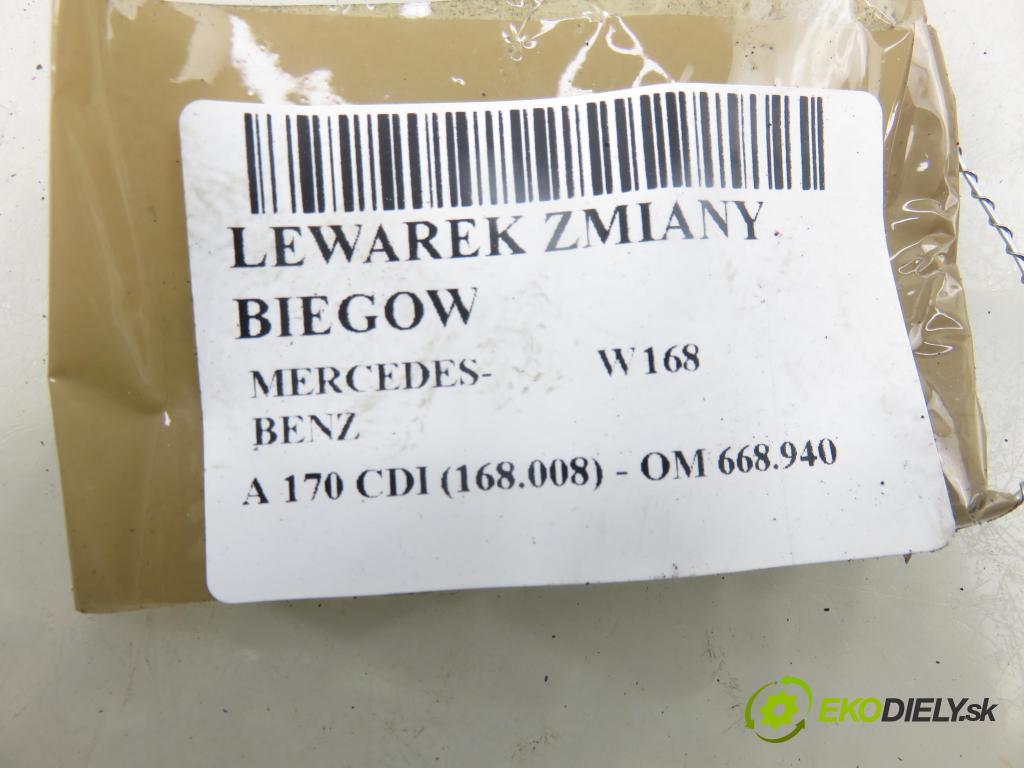 MERCEDES-BENZ KLASA A (W168) HB 1999 66,00 1.7 CDI 90 1689,00 ZVEDÁK: 1685400044 ; 1683700309 ; 1683700209