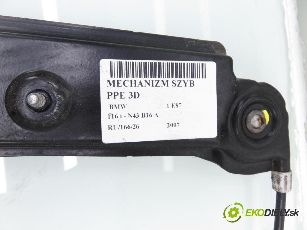 BMW 1 (E81) HB 2007 89,00 116 i 121 - N43 B16 A 1599,00 Mechanizmus okien 3D 6978846