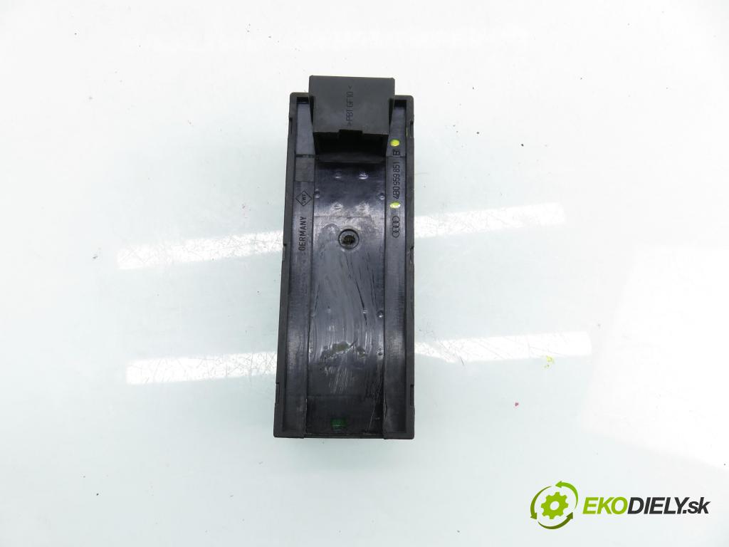 AUDI A3 (8L1) HB 2003 96,00 1.9 TDI PD 130 - ASZ 1896,00 Panel ovládaní oken 4B0959851B