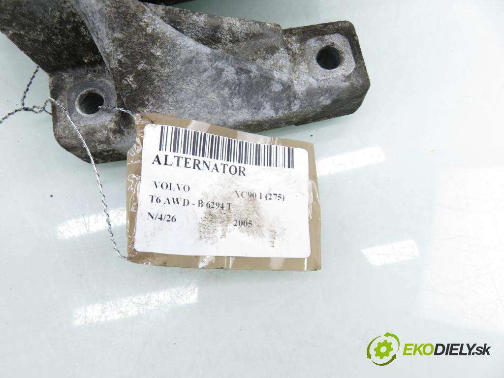 VOLVO XC90 I (275) SUV 2005 200,00 T6 AWD - B 6294 T 2922,00 Alternátor 0124625001 ; 8637849 (Alternátor)