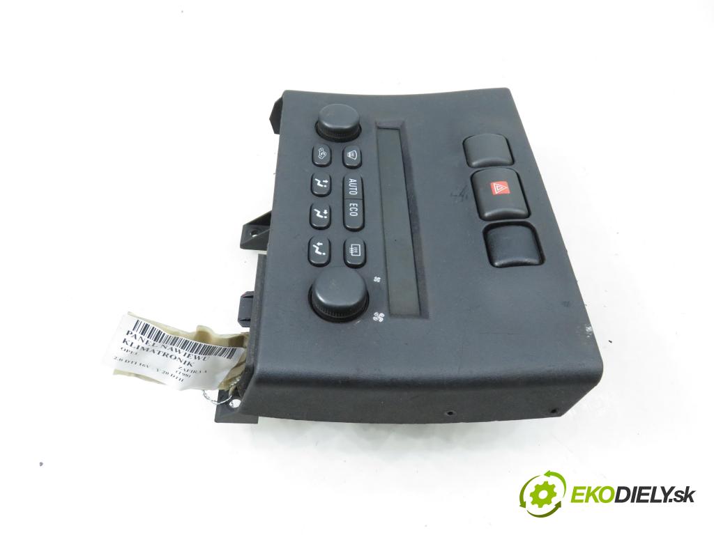 OPEL ZAFIRA A Nadwozie Wielkopojemne (MPV) (T98)  MINIVAN 2003 74,00 2.0 DTI 16V 101 - Y 20 DTH 1995,00 Panel topení KLIMATRONIK 024459929