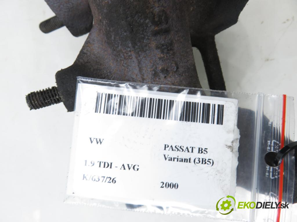 VW PASSAT B5 Variant (3B5) KOMBI 2000 81,00 1.9 TDI - AVG 1896,00 Potrubie VYČERPAT: 028253033AG (Výfukové potrubie)