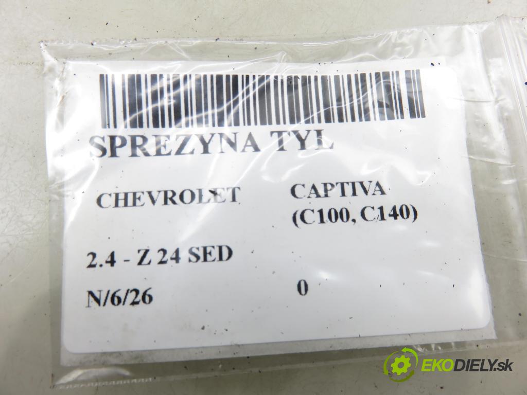 CHEVROLET CAPTIVA (C100, C140) SUV 2012 137,00 2.4 186 - LE9 2384,00 Pružina zadné
