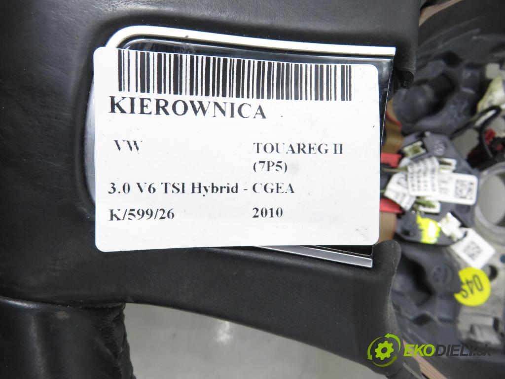 VW TOUAREG (7P5) SUV 2010 245,00 3.0 V6 TSI Hybrid - CGEA 2995,00 Volant 7P6419091C (Volant)