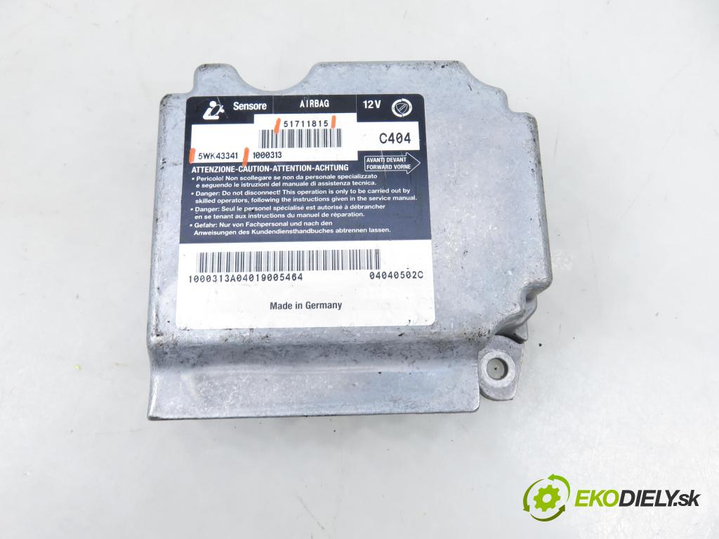 FIAT STILO Multi Wagon (192_) KOMBI 2004 70,00 1.4 16V 95 - 843 A1.000 1368,00 MODUL air BAG 5WK43341 ; 51711815