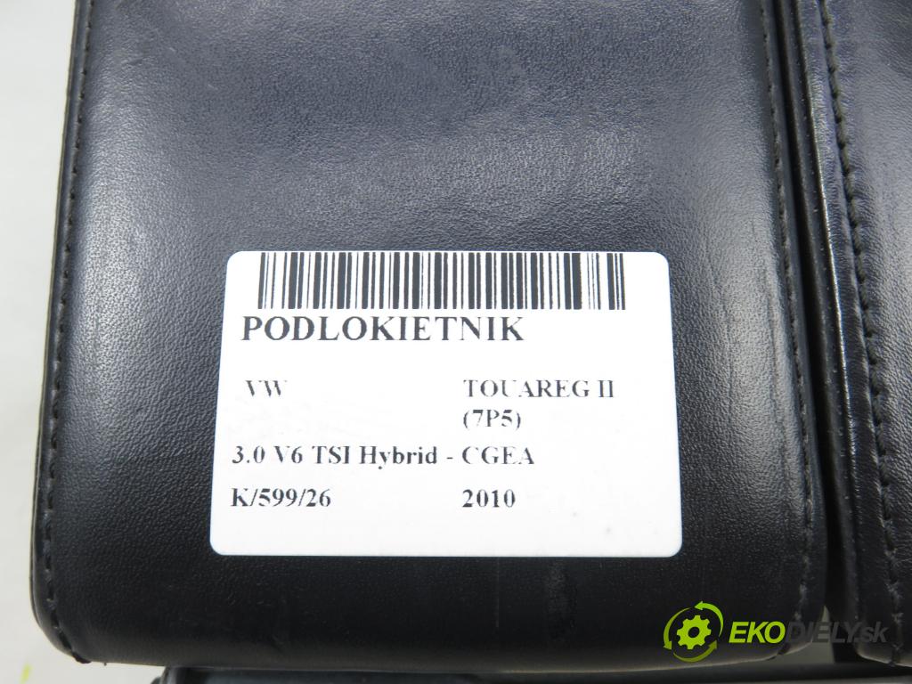 VW TOUAREG (7P5) SUV 2010 245,00 3.0 V6 TSI Hybrid - CGEA 2995,00 Lakťová opierka 7P6864207B