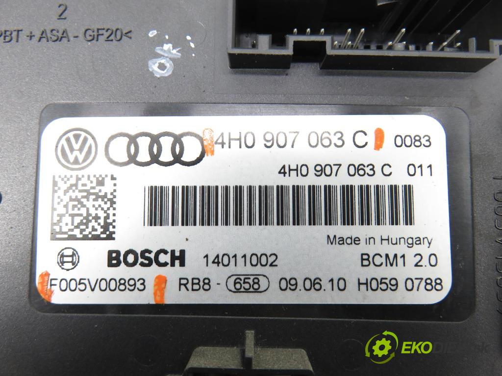VW TOUAREG (7P5) SUV 2010 245,00 3.0 V6 TSI Hybrid - CGEA 2995,00 MODUL BCM 4H0907063C ; F005V00893