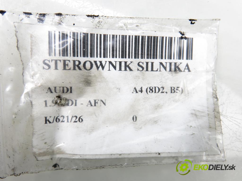 AUDI A4 (8D2, B5) SEDAN 1998 81,00 1.9 TDI 110 - AFN 1896,00 Riadiaca jednotka Motor 038906018S ; 0281001721