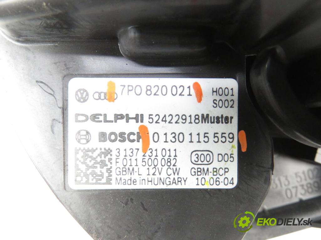 VW TOUAREG (7P5) SUV 2010 245,00 3.0 V6 TSI Hybrid - CGEA 2995,00 Ventilátor vetráku 0130115559 ; 7P0820021