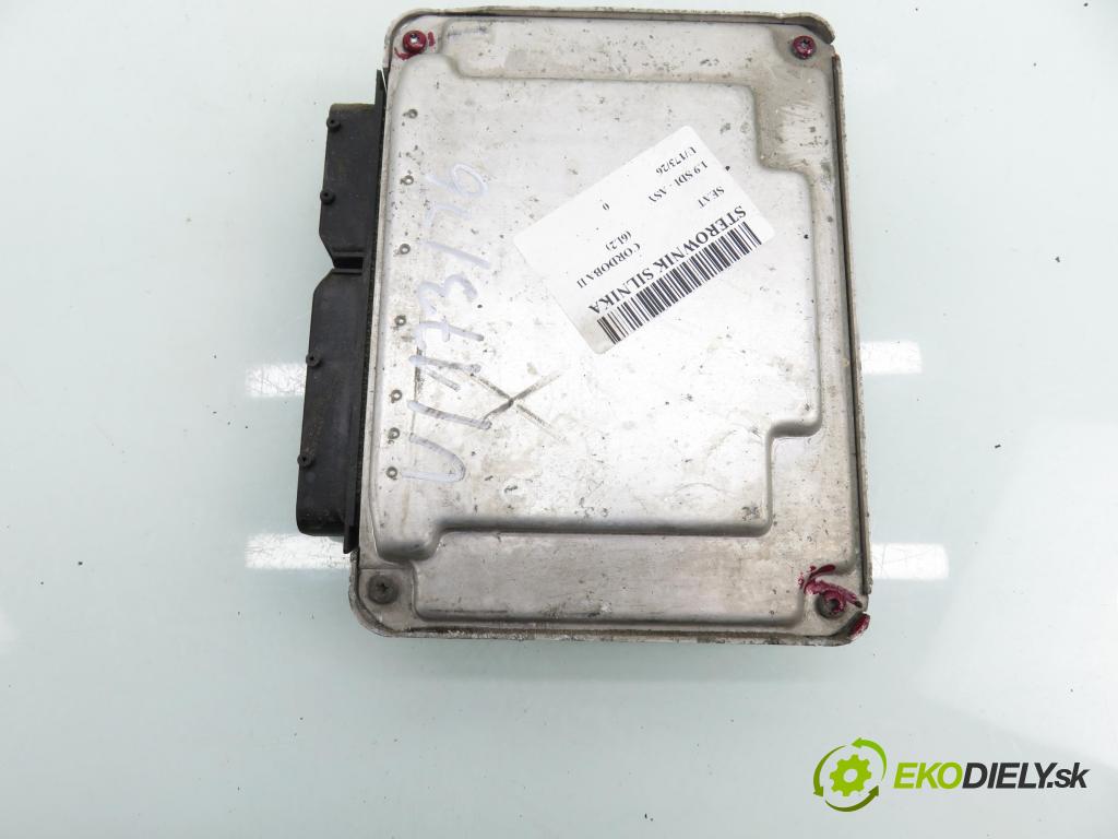 SEAT CORDOBA (6L2) SEDAN 2003 47,00 1.9 SDI - ASY 1896,00 Riadiaca jednotka Motor 038906012HP ; 0281011320